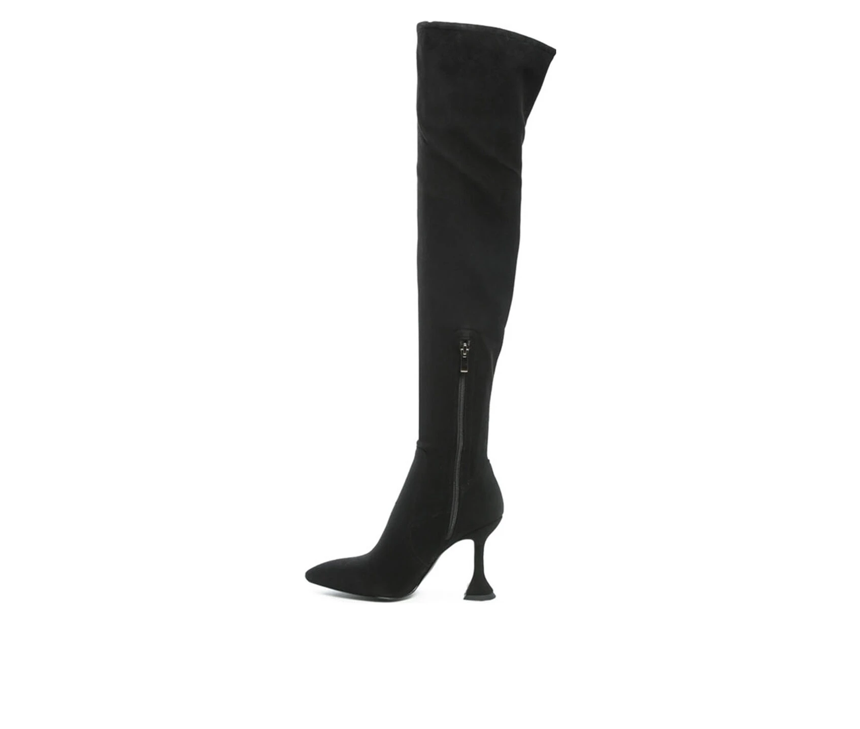 Women's London Rag Brandy Heeled Knee High Boots 5 Women's London Rag Brandy Heeled Knee High Boots - Image 3