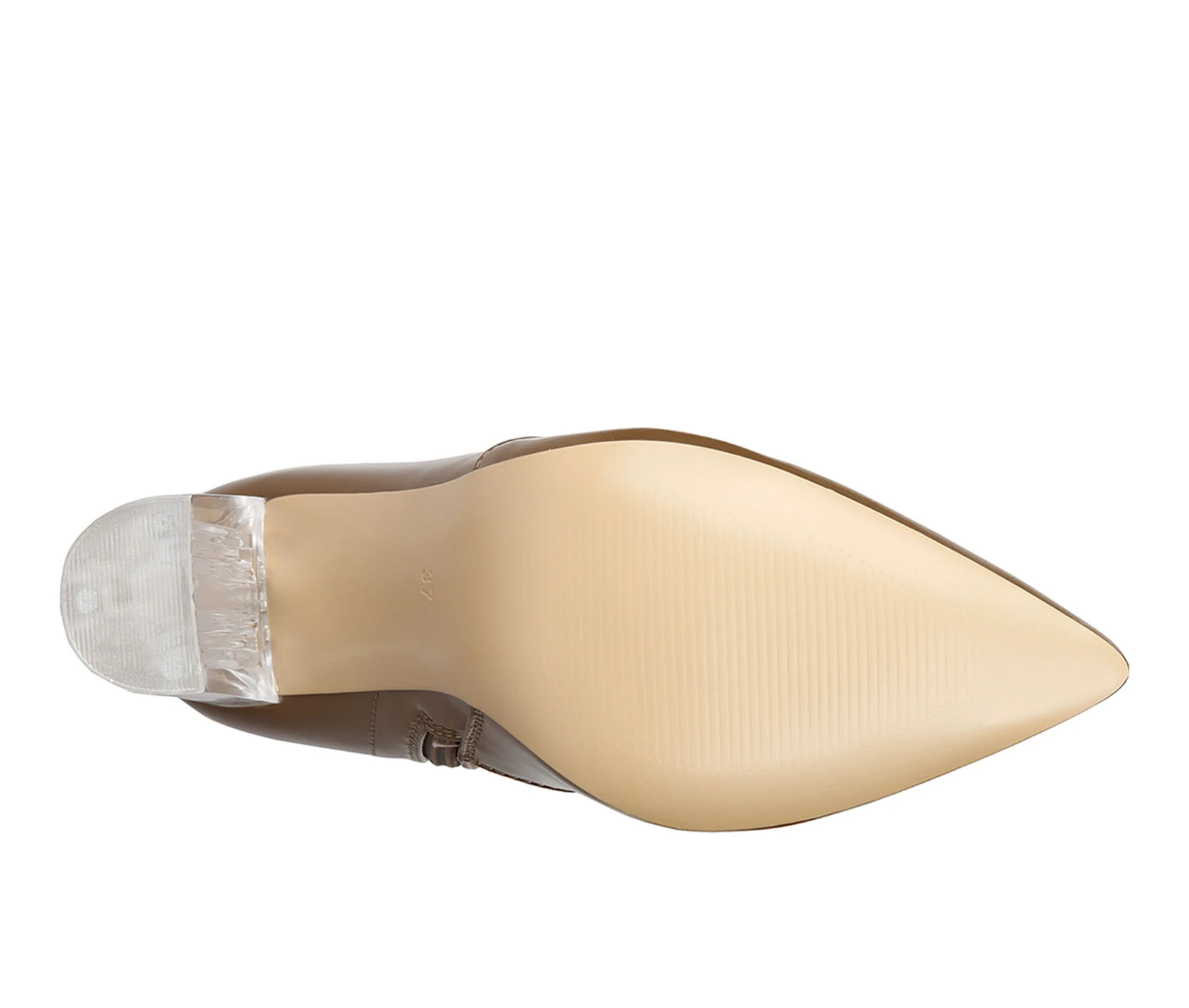 Women's London Rag Noire Block Heel Knee High Boots 8 Women's London Rag Noire Block Heel Knee High Boots - Image 6