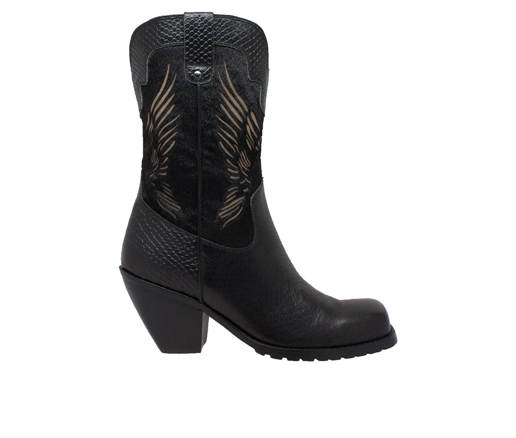 Women's RideTecs 11" Laser Eagle Western Boots 3 Women's RideTecs 11" Laser Eagle Western Boots