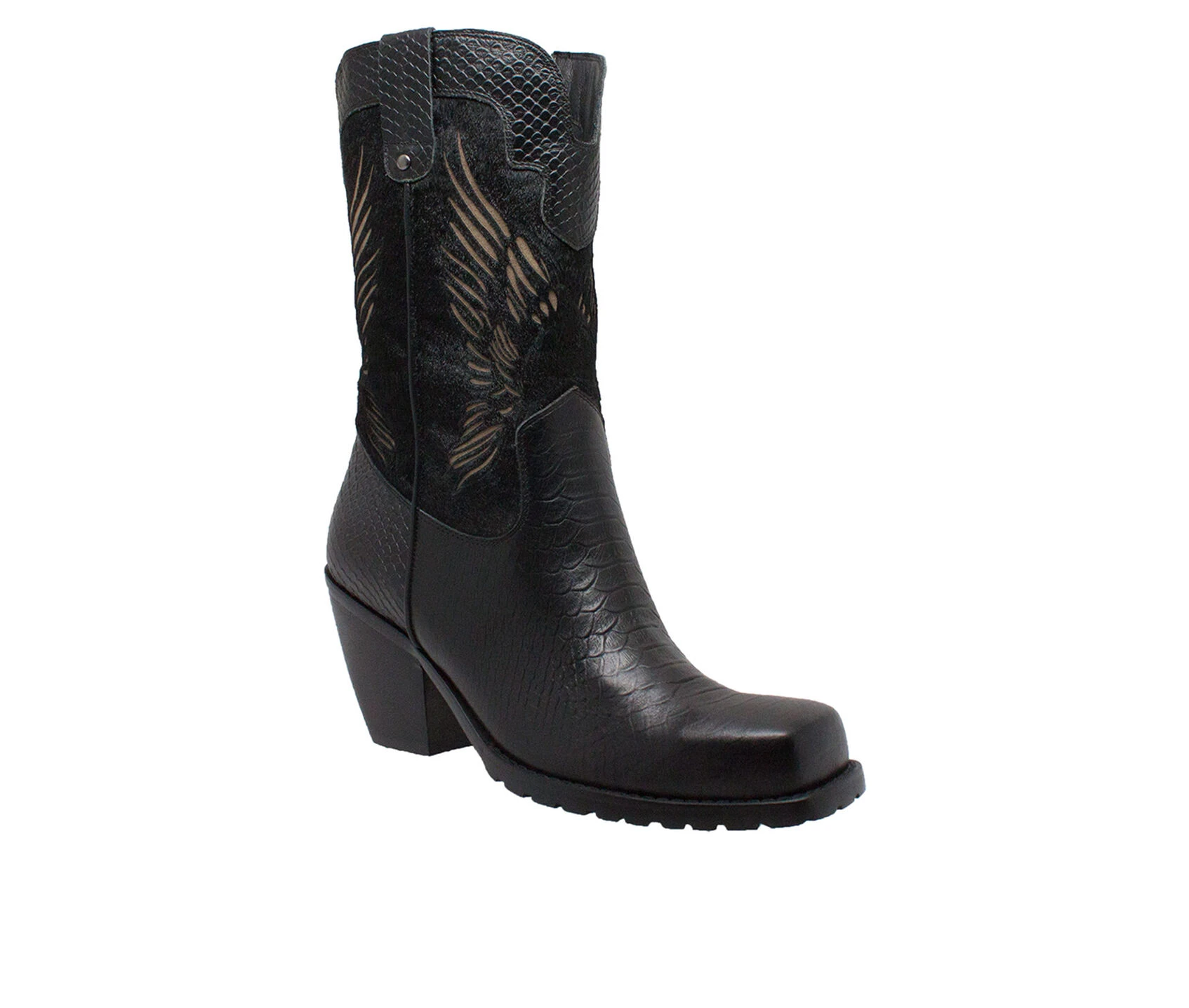 Women's RideTecs 11" Laser Eagle Western Boots 4 Women's RideTecs 11" Laser Eagle Western Boots - Image 2