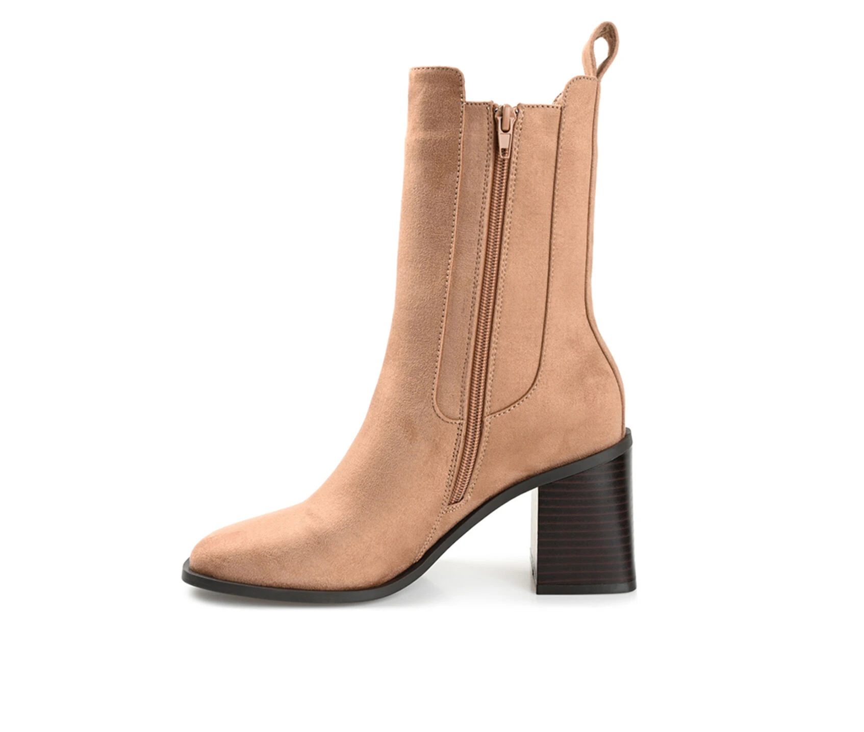 Women's Journee Collection Kaydia Mid Calf Chelsea Boots 5 Women's Journee Collection Kaydia Mid Calf Chelsea Boots - Image 3