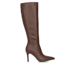 Women's New York And Company Mae Knee High Heeled Boots