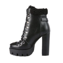 Women's London Rag Pines Lace Up Heeled Platform Boots -Matisse Footwear shop 151631 327412 3