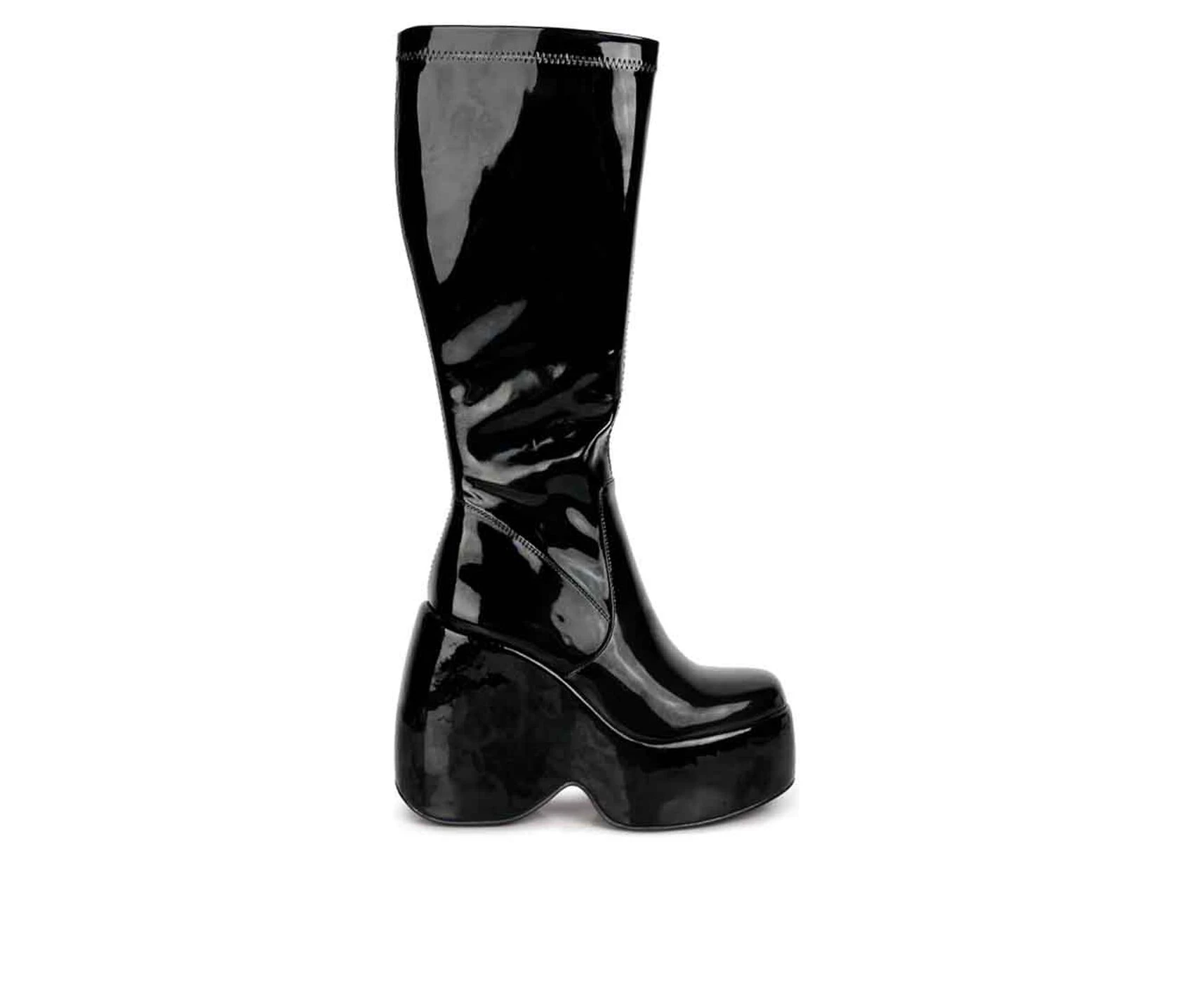 Women's London Rag Dan Knee High Platform Boots 3 Women's London Rag Dan Knee High Platform Boots