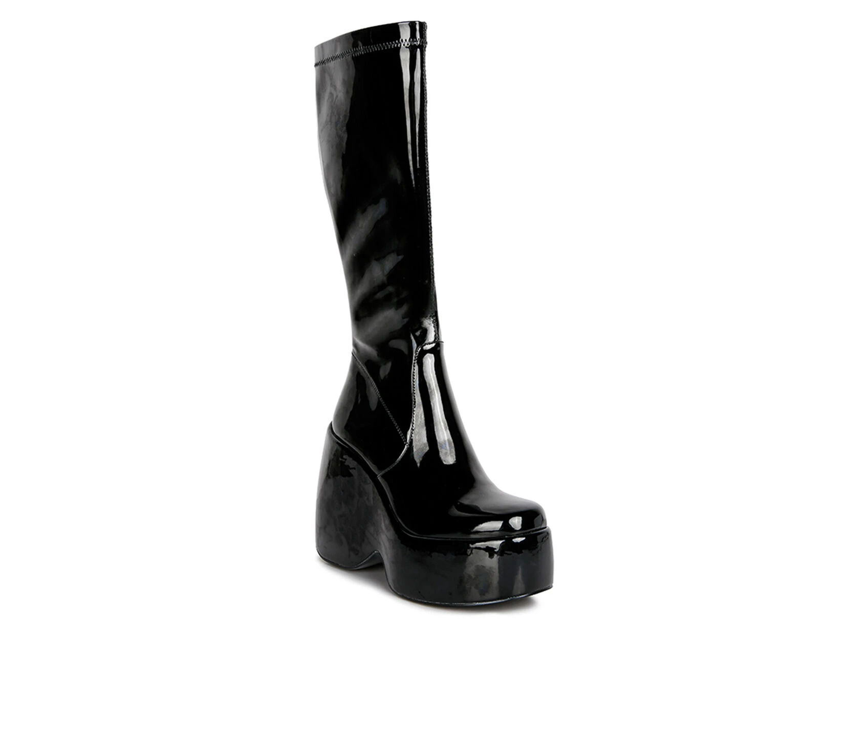 Women's London Rag Dan Knee High Platform Boots 4 Women's London Rag Dan Knee High Platform Boots - Image 2