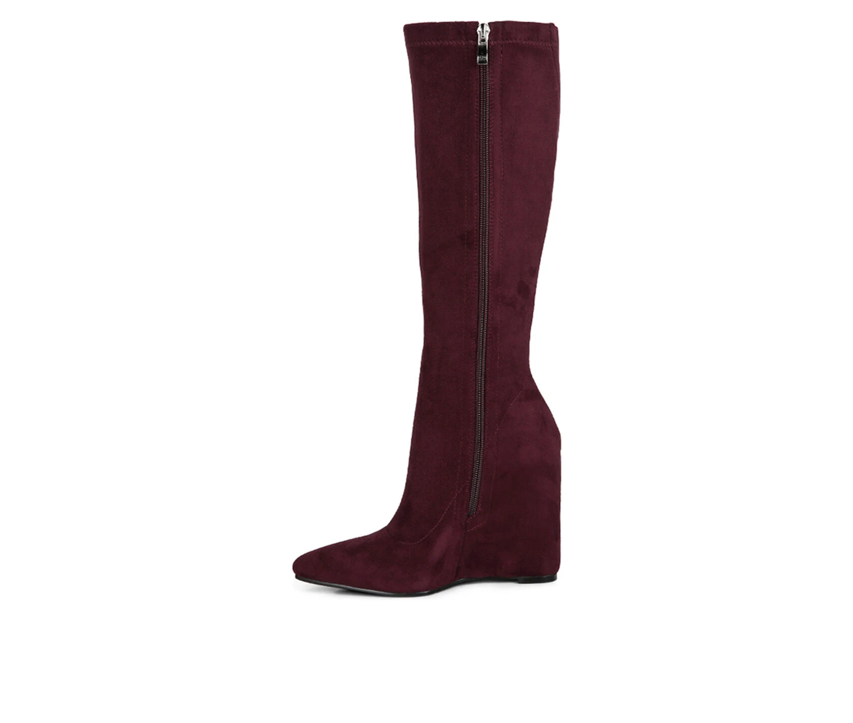 Women's London Rag Gladol Knee High Wedge Boots 5 Women's London Rag Gladol Knee High Wedge Boots - Image 3