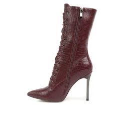 Women's London Rag Knocturn Mid Calf Lace Up Heeled Boots -Matisse Footwear shop 153962 333851 3