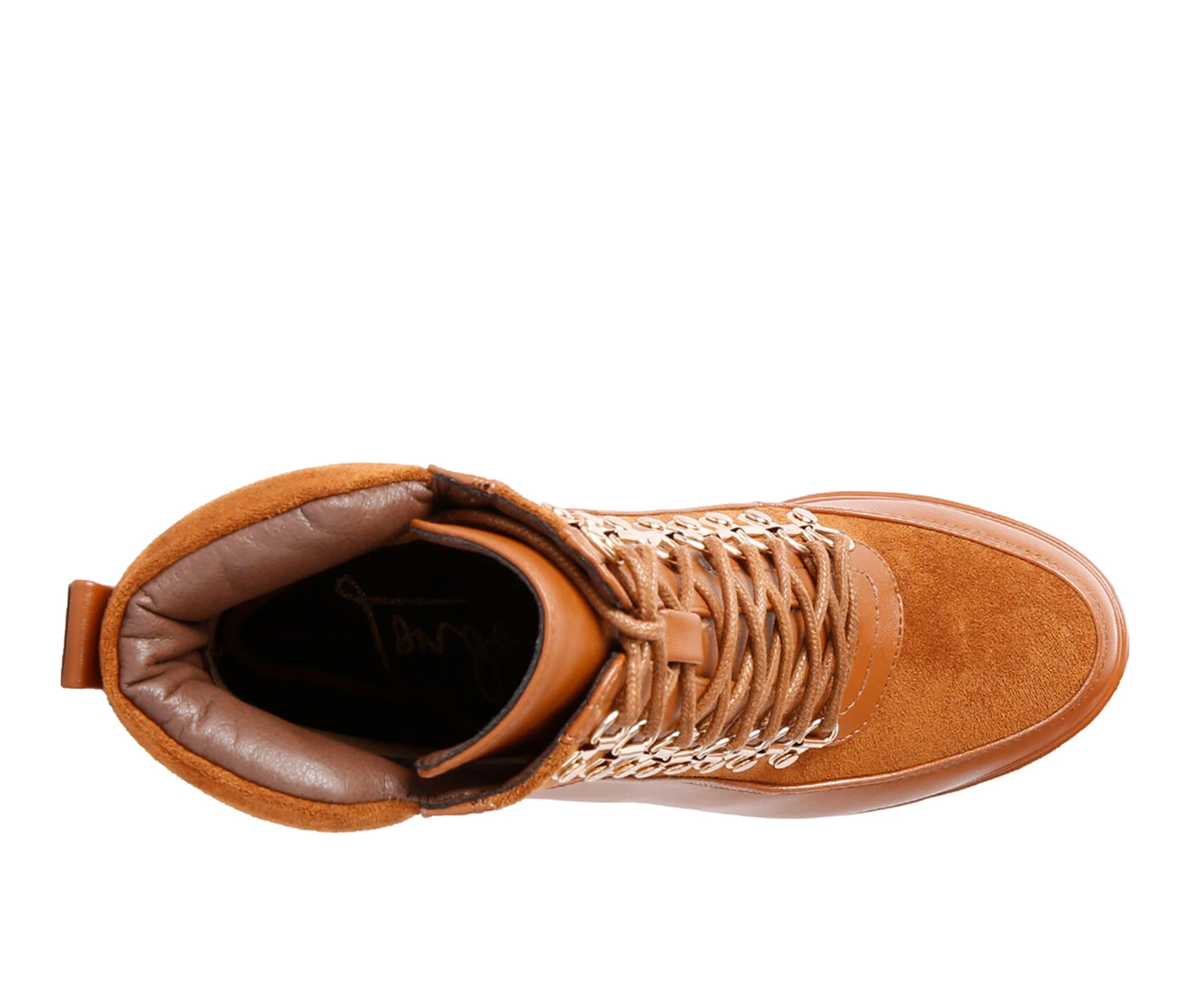 Women's London Rag Beamer Lace Up Platform Boots 8 Women's London Rag Beamer Lace Up Platform Boots - Image 6