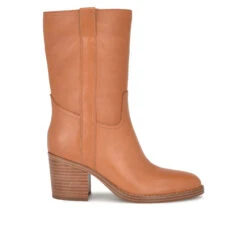 Women's Nine West Hess Block Heel Mid Calf Boots