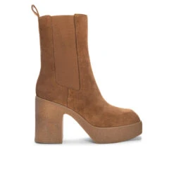 Women's Chinese Laundry Caleigh Mid Calf Heeled Chelsea Boots