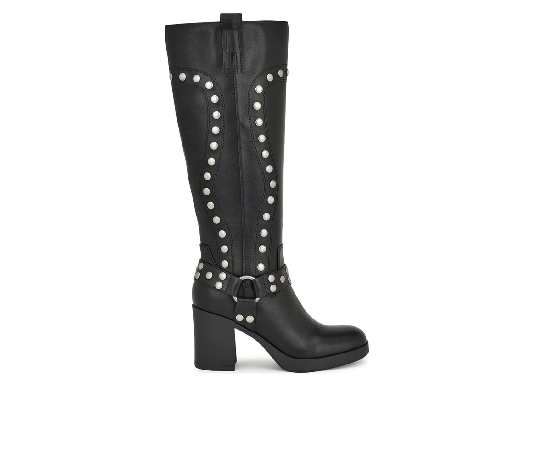 Women's Nine West Cert Knee High Heeled Boots 3 Women's Nine West Cert Knee High Heeled Boots