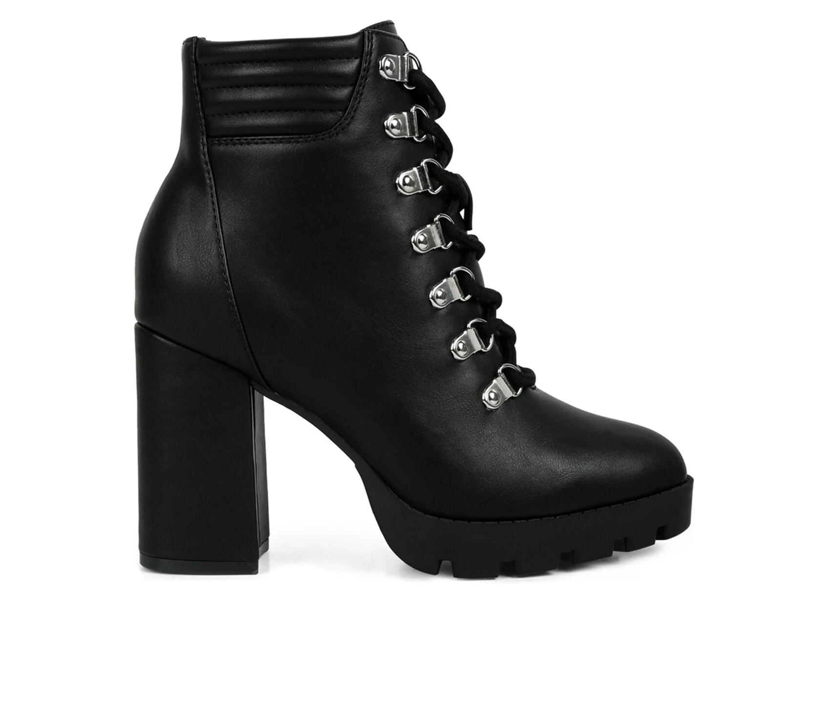 Women's London Rag Hamiltons Platform Heeled Combat Boots 3 Women's London Rag Hamiltons Platform Heeled Combat Boots