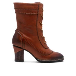 Women's Chelsea Crew Glimpse Mid Calf Lace Up Heeled Boots