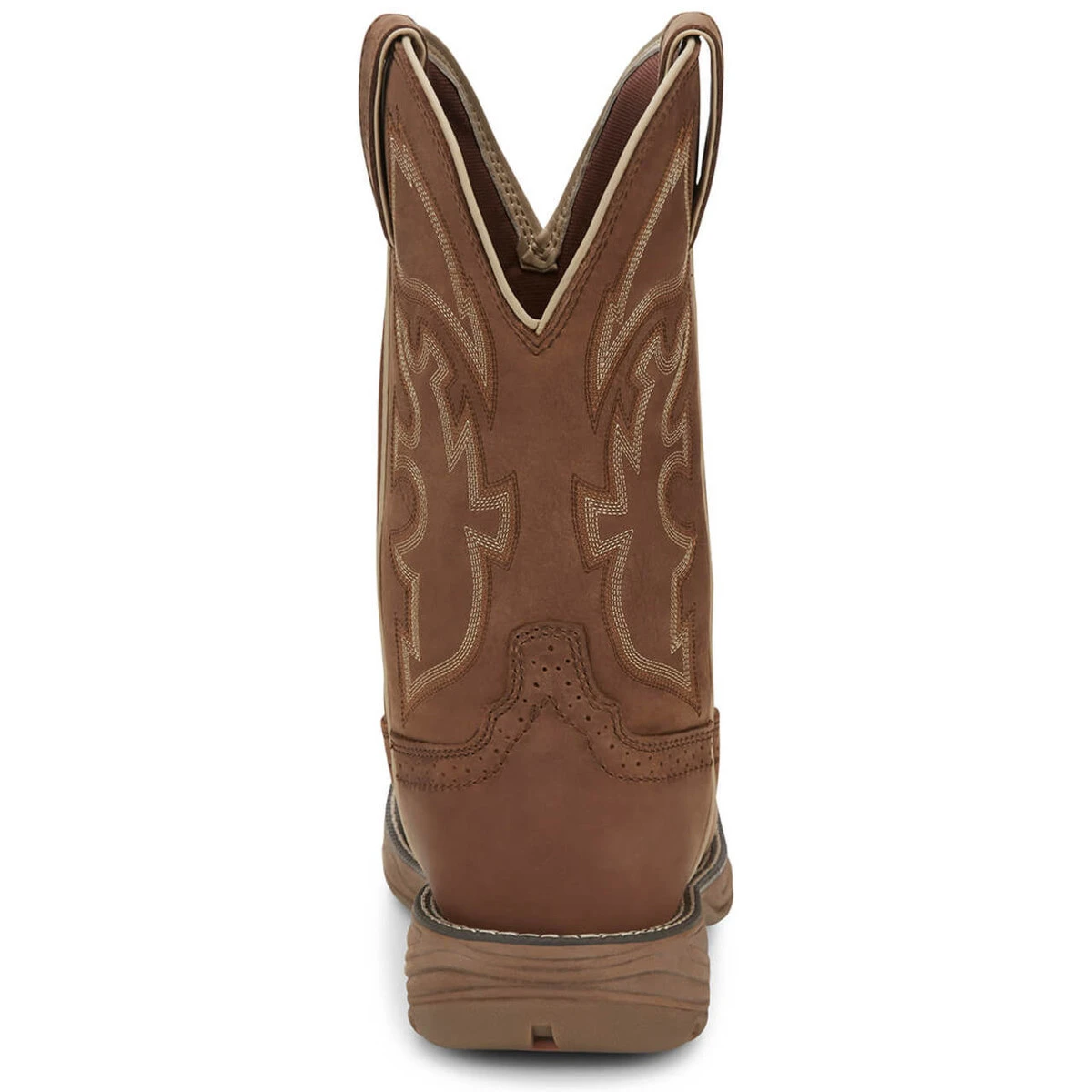 Justin Men's Rush 11" Tan Waterproof EH Soft Toe Boots - WK4330 7 Justin Men's Rush 11" Tan Waterproof EH Soft Toe Boots - WK4330 - Image 5