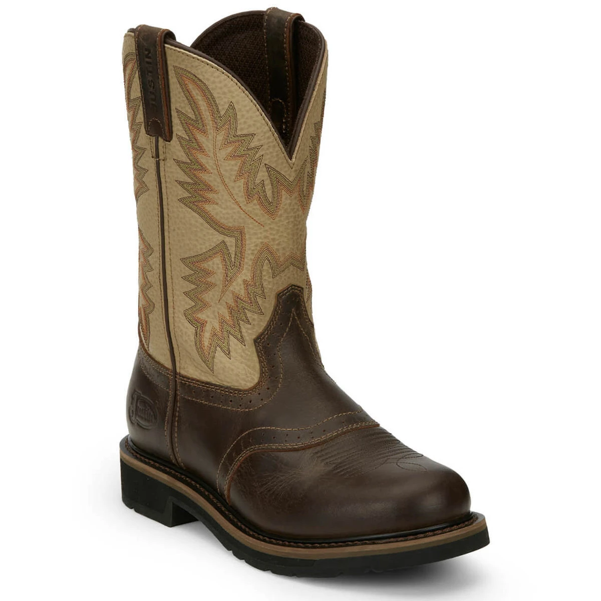 Justin Men's Superintendent 11" Brown EH Soft Toe Boots - SE4660 3 Justin Men's Superintendent 11" Brown EH Soft Toe Boots - SE4660