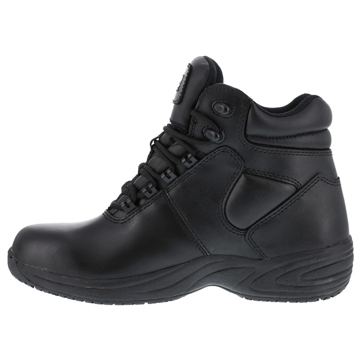 Grabbers Women's Slip Resistant Black Hi Top Boots - G124 5 Grabbers Women's Slip Resistant Black Hi Top Boots - G124 - Image 3