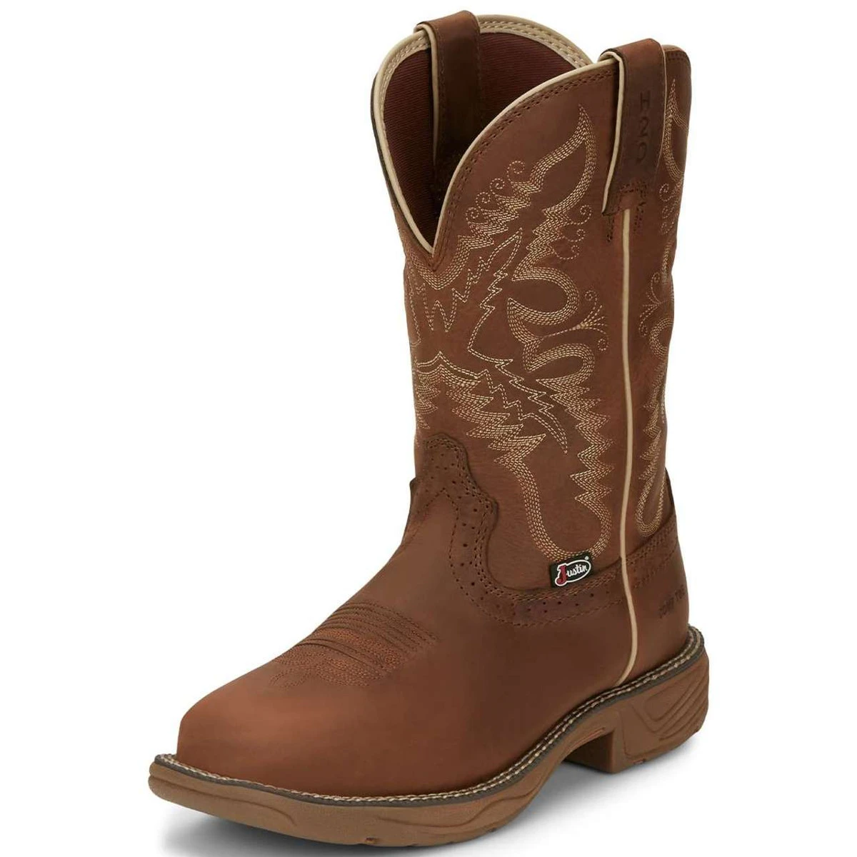 Justin Women's Stampede Rush 11" Waterproof EH Nano Composite Toe Boots 7 Justin Women's Stampede Rush 11" Waterproof EH Nano Composite Toe Boots - Image 5