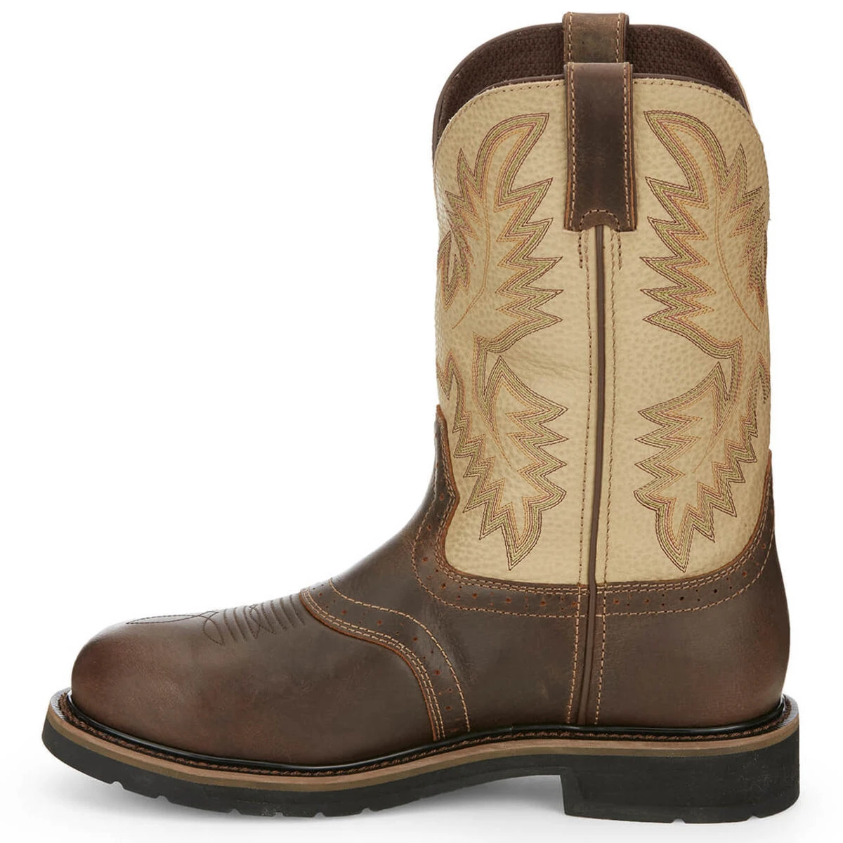 Justin Men's Superintendent 11" Brown EH Steel Toe Boots - SE4661 9 Justin Men's Superintendent 11" Brown EH Steel Toe Boots - SE4661 - Image 7