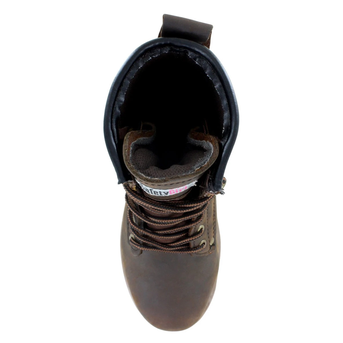 Safety Girl 8" Logger Boots - Dark Brown 8 Safety Girl 8" Logger Boots - Dark Brown - Image 6