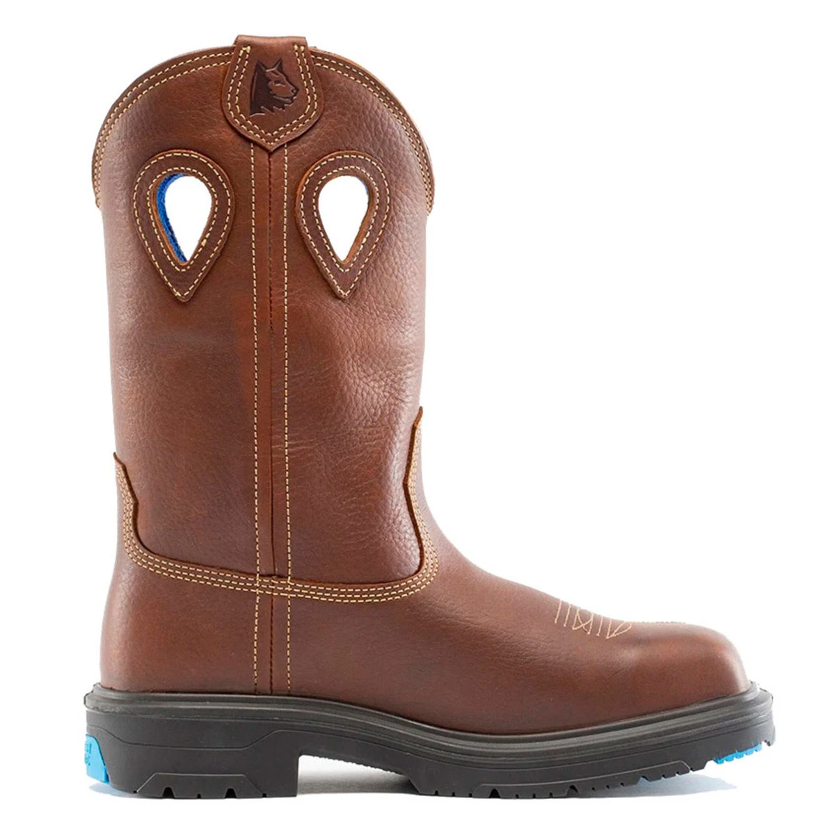 Steel Blue Men's Blue Heeler Waterproof EH Steel Toe Boots - 813945 4 Steel Blue Men's Blue Heeler Waterproof EH Steel Toe Boots - 813945 - Image 2