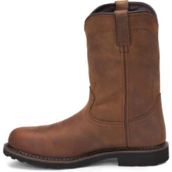 Justin Men's Drywall 10" Brown Waterproof EH Steel Toe Boots - SE4961 -Matisse Footwear shop f3hkdriozzwizev2t0rz 69010.1698770151