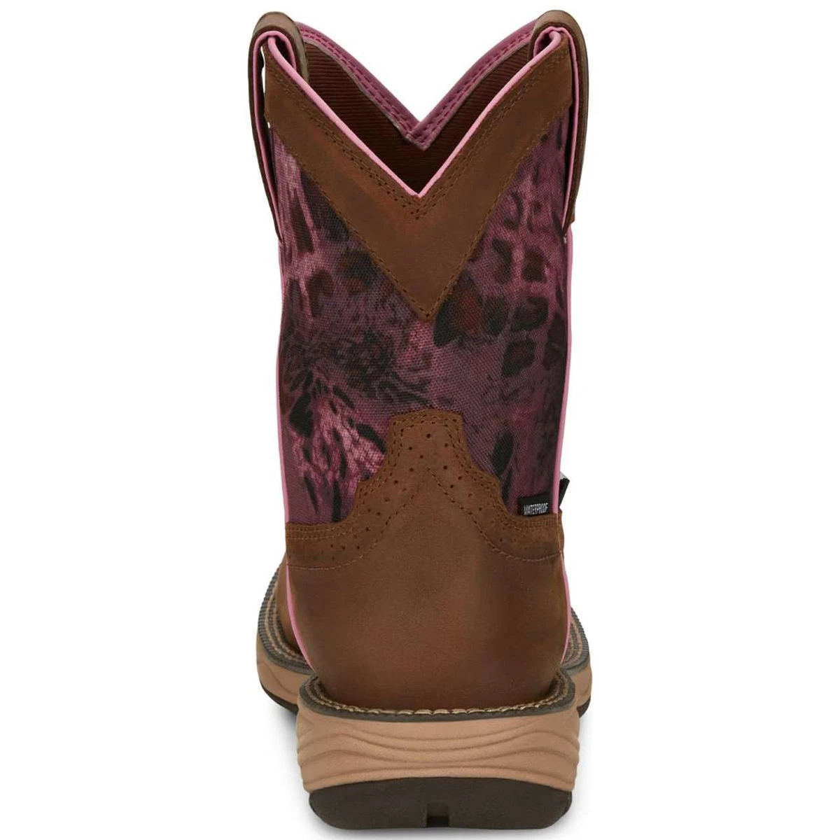 Justin Women's Stampede Rush 8" Waterproof EH Soft Toe Boots - SE4358 5 Justin Women's Stampede Rush 8" Waterproof EH Soft Toe Boots - SE4358 - Image 3