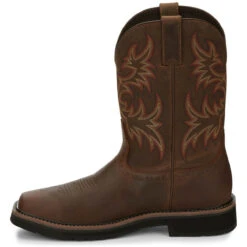 Justin Men's Driller 11" Brown Waterproof EH Steel Toe Boots - SE4690 -Matisse Footwear shop hatoonwb28hicxcbon9c 53209.1699597827