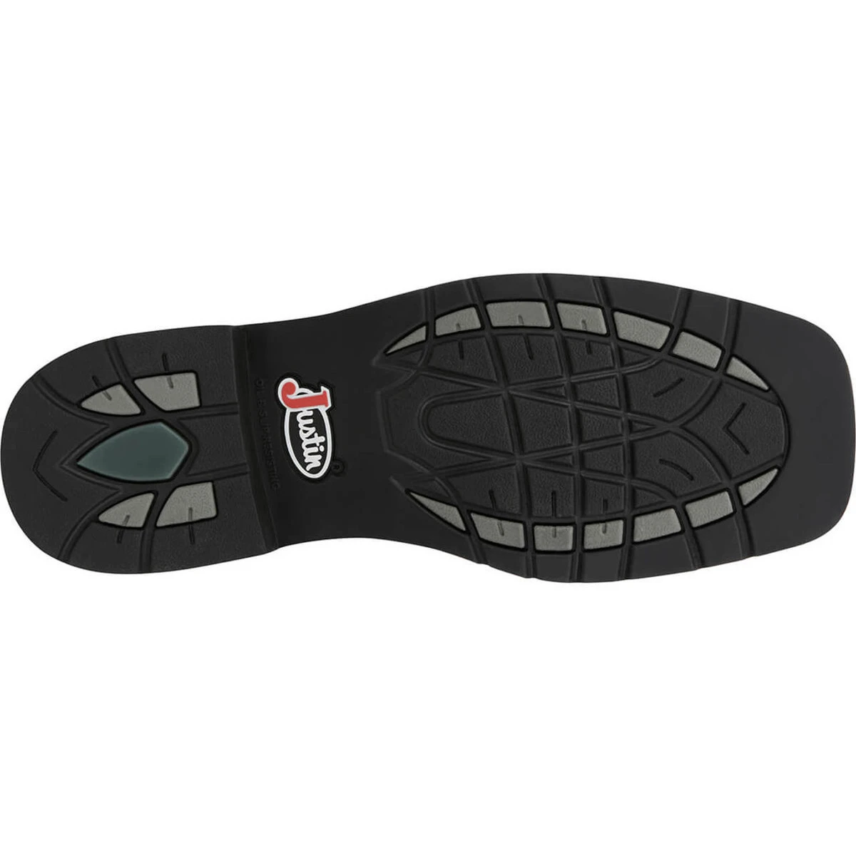 Justin Men's Driller 11" Brown EH Soft Toe Boots - SE4683 8 Justin Men's Driller 11" Brown EH Soft Toe Boots - SE4683 - Image 6