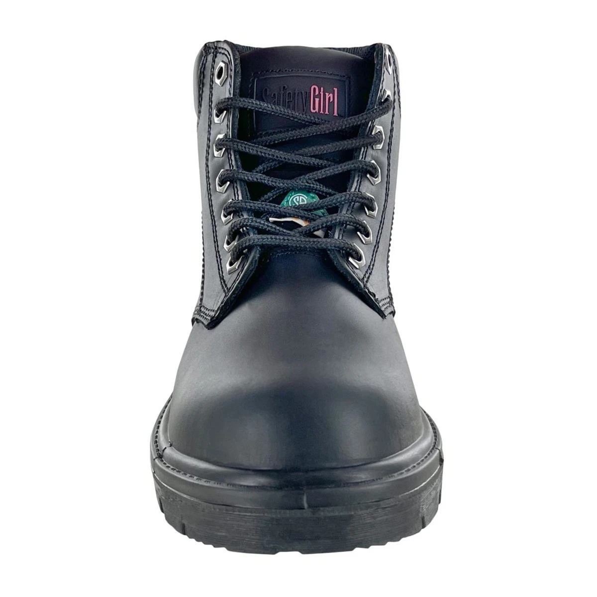 Safety Girl Women's Somerset Black 6" Waterproof EH PR Steel Toe Boots - 15501-BLK 5 Safety Girl Women's Somerset Black 6" Waterproof EH PR Steel Toe Boots - 15501-BLK - Image 3