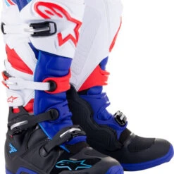 Alpinestars Tech 7 Boots - Black/Blue/Red/White