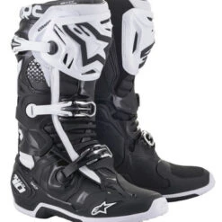 Alpinestars Tech 10 Boots With DHCP - BK/WH
