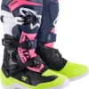 Alpinestars Youth Tech 3S Boots - Black/Blue/Pink -Matisse Footwear shop image 35378.1702761621.386.513