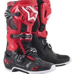 Alpinestars Tech 10 Boots With DHCP - RD/BK