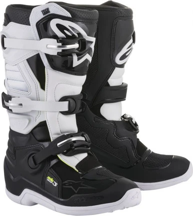 Alpinestars Womens Stella Tech 3 Black/White Boots - West 3 Alpinestars Womens Stella Tech 3 Black/White Boots - West