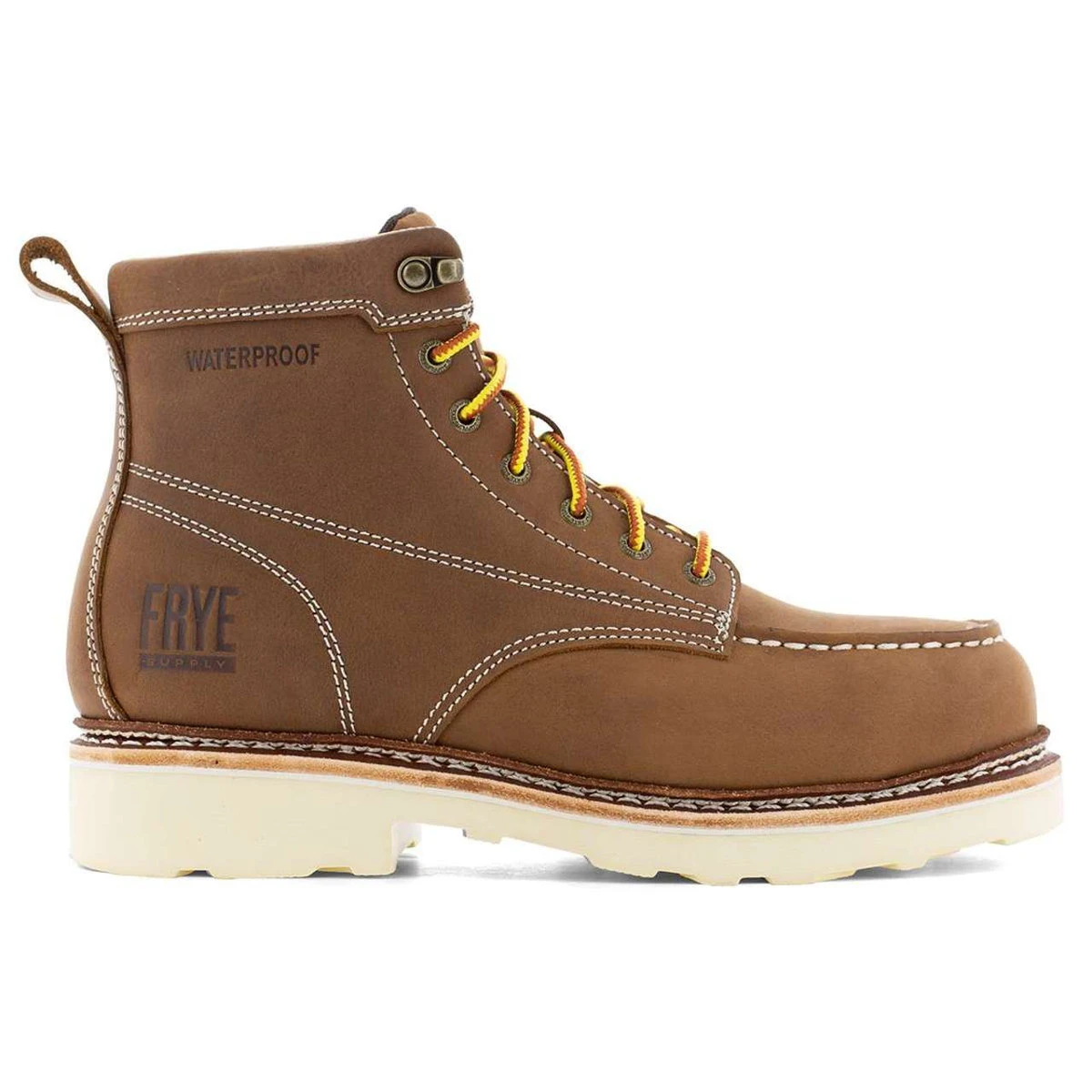 Frye Supply Men's The Safety-Crafted 6" Waterproof EH Steel Toe Boots - FR40302 4 Frye Supply Men's The Safety-Crafted 6" Waterproof EH Steel Toe Boots - FR40302 - Image 2