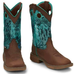 Justin Women's Stampede Rush 11" Waterproof EH Soft Toe Boots - SE4355 -Matisse Footwear shop kdy9jjgb7gqj4ncrhlv7 31361.1698795371