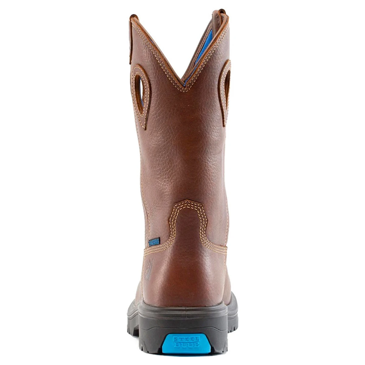 Steel Blue Men's Blue Heeler Waterproof EH Steel Toe Boots - 813945 7 Steel Blue Men's Blue Heeler Waterproof EH Steel Toe Boots - 813945 - Image 5