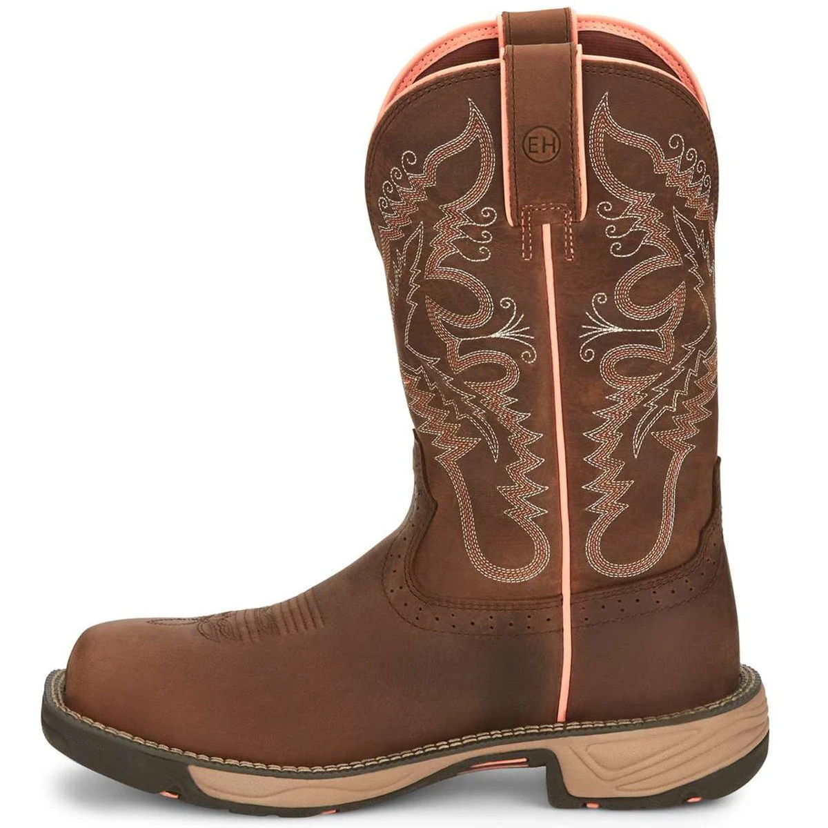 Justin Women's Stampede Rush 11" Waterproof EH Composite Toe Boots - SE4357 6 Justin Women's Stampede Rush 11" Waterproof EH Composite Toe Boots - SE4357 - Image 4