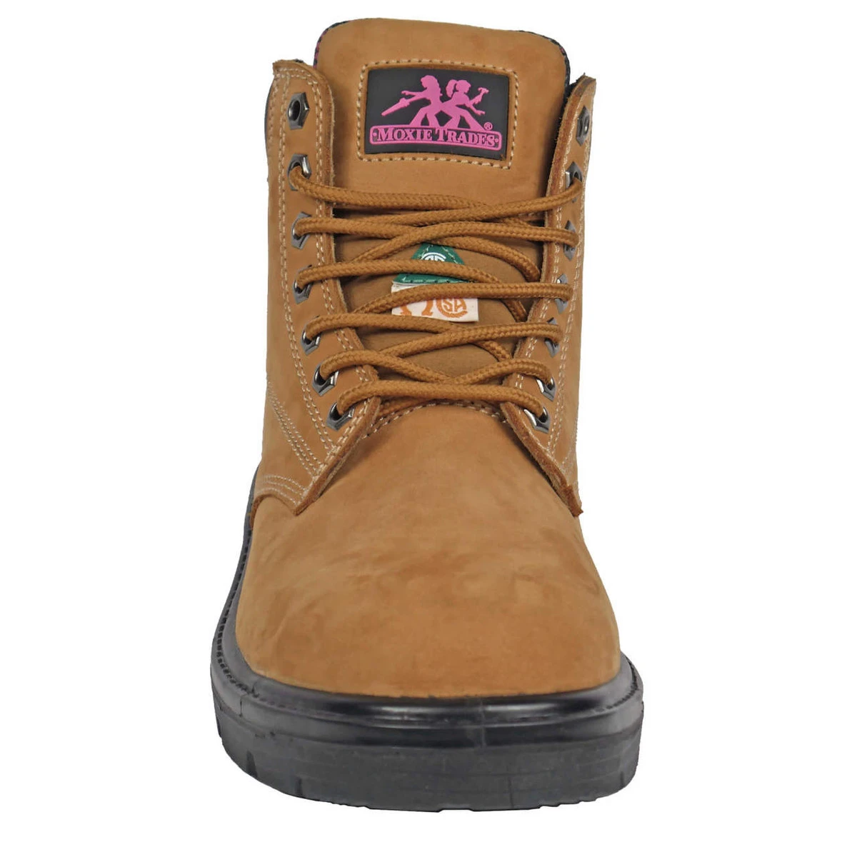 Moxie Trades Women's Alice 6" Tan Steel Toe Boots - MT50161 7 Moxie Trades Women's Alice 6" Tan Steel Toe Boots - MT50161 - Image 5