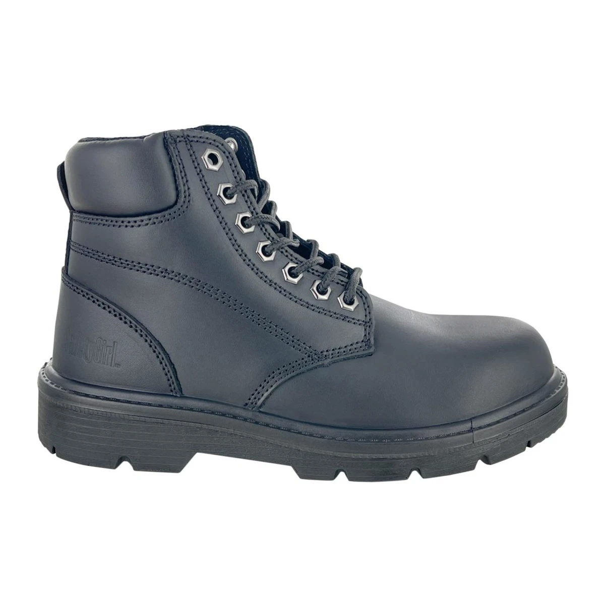Safety Girl Women's Somerset Black 6" Waterproof EH PR Steel Toe Boots - 15501-BLK 4 Safety Girl Women's Somerset Black 6" Waterproof EH PR Steel Toe Boots - 15501-BLK - Image 2