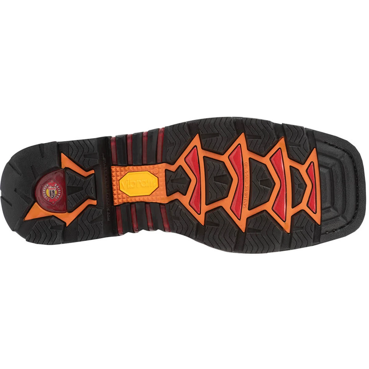 Justin Men's Roughneck 12" Brown Waterproof EH Steel Toe Boots - WK2115 8 Justin Men's Roughneck 12" Brown Waterproof EH Steel Toe Boots - WK2115 - Image 6