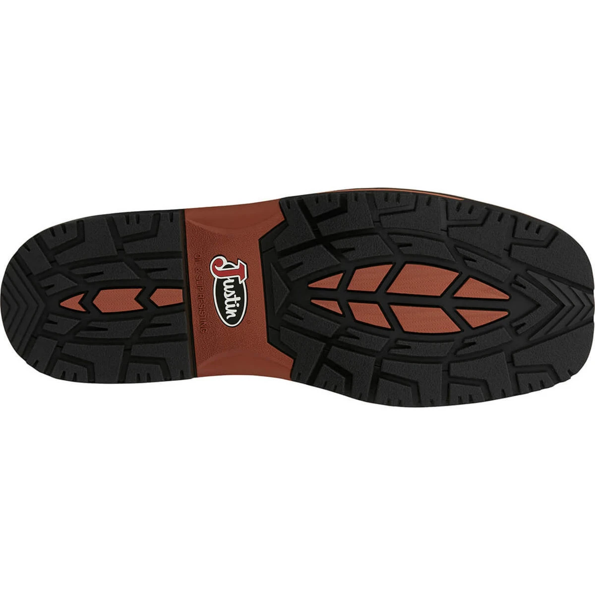 Justin Men's Joist 11" Brown Waterproof EH Soft Toe Boots - SE4944 8 Justin Men's Joist 11" Brown Waterproof EH Soft Toe Boots - SE4944 - Image 6