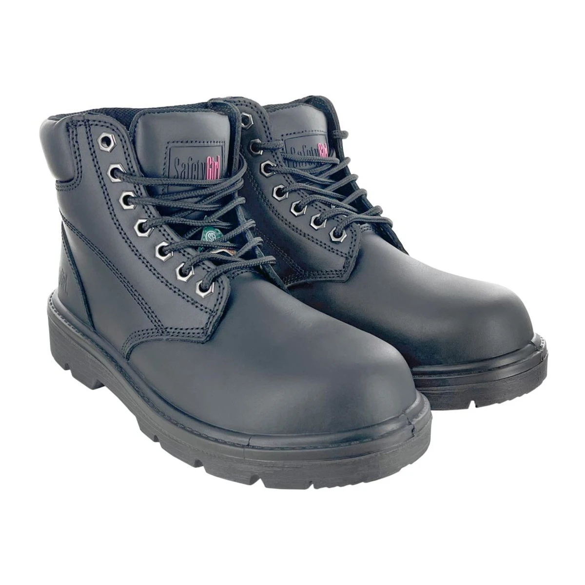 Safety Girl Women's Somerset Black 6" Waterproof EH PR Steel Toe Boots - 15501-BLK 10 Safety Girl Women's Somerset Black 6" Waterproof EH PR Steel Toe Boots - 15501-BLK - Image 8