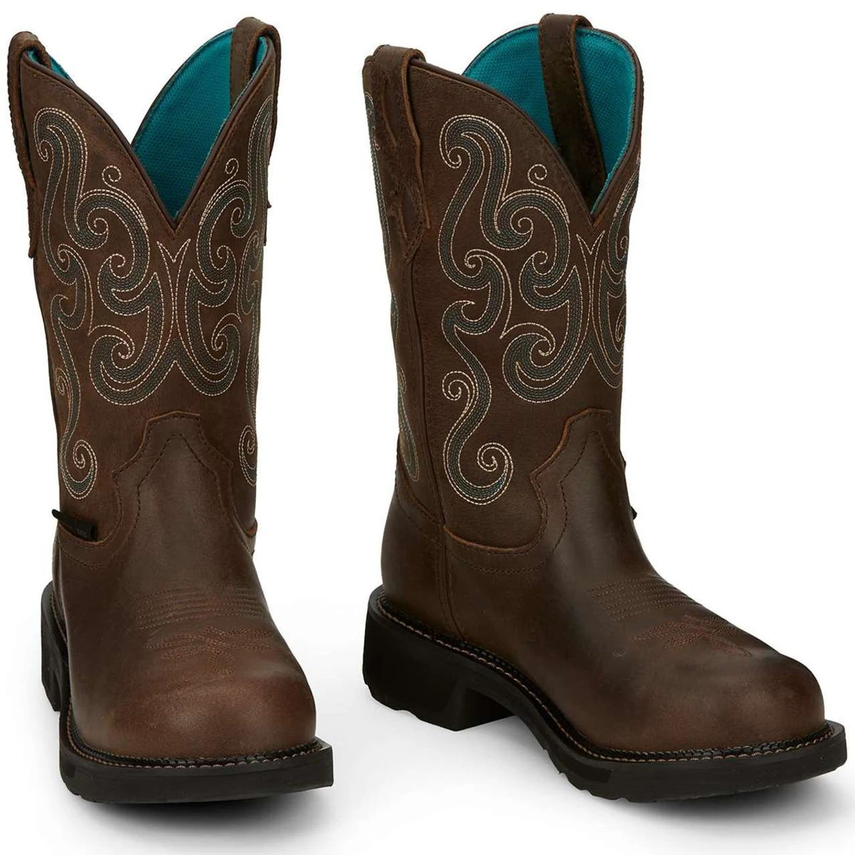 Justin Women's Tasha 11" Waterproof EH Steel Toe Boots 7 Justin Women's Tasha 11" Waterproof EH Steel Toe Boots - Image 5