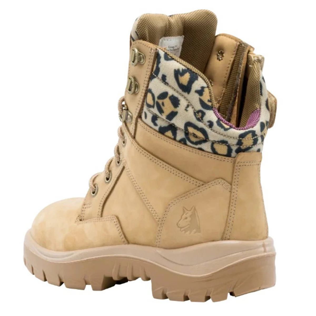Steel Blue Ladies Jungle Print Southern Cross Zip EH Steel Toe Boots - 812861W 5 Steel Blue Ladies Jungle Print Southern Cross Zip EH Steel Toe Boots - 812861W - Image 3