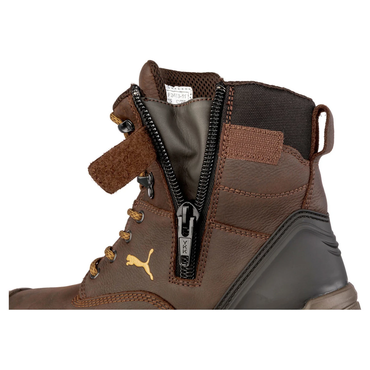 Puma Safety Men's Conquest CTX Waterproof Brown EH Composite Boots - 630655 4 Puma Safety Men's Conquest CTX Waterproof Brown EH Composite Boots - 630655 - Image 2