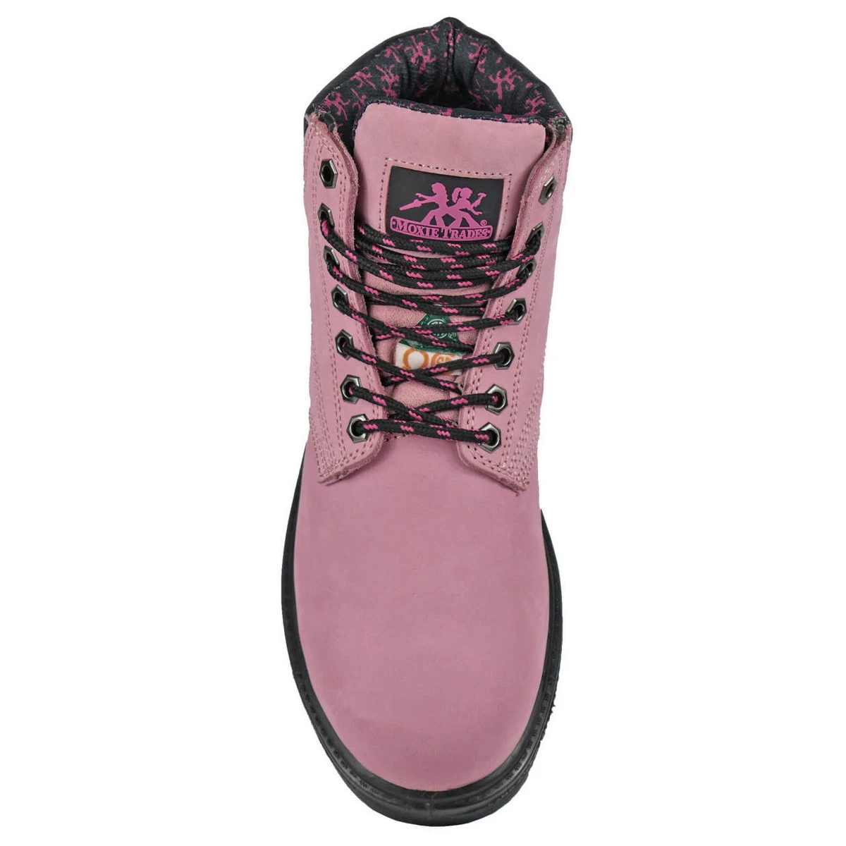 Moxie Trades Women's Alice 6" Pink Steel Toe Boots - MT50162 9 Moxie Trades Women's Alice 6" Pink Steel Toe Boots - MT50162 - Image 7