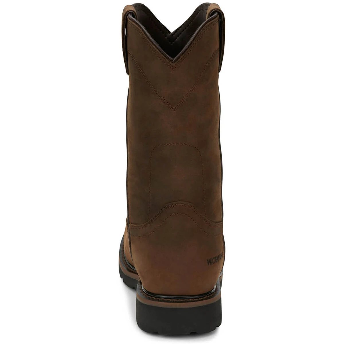 Justin Men's Drywall 10" Brown Waterproof EH Soft Toe Boots - SE4960 7 Justin Men's Drywall 10" Brown Waterproof EH Soft Toe Boots - SE4960 - Image 5