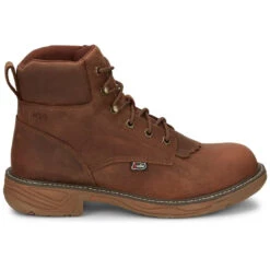 Justin Men's Rush 6" Brown Waterproof EH Soft Toe Boots - SE465 -Matisse Footwear shop vyhlhnvebfrlakbvpfyk 50208.1699598163