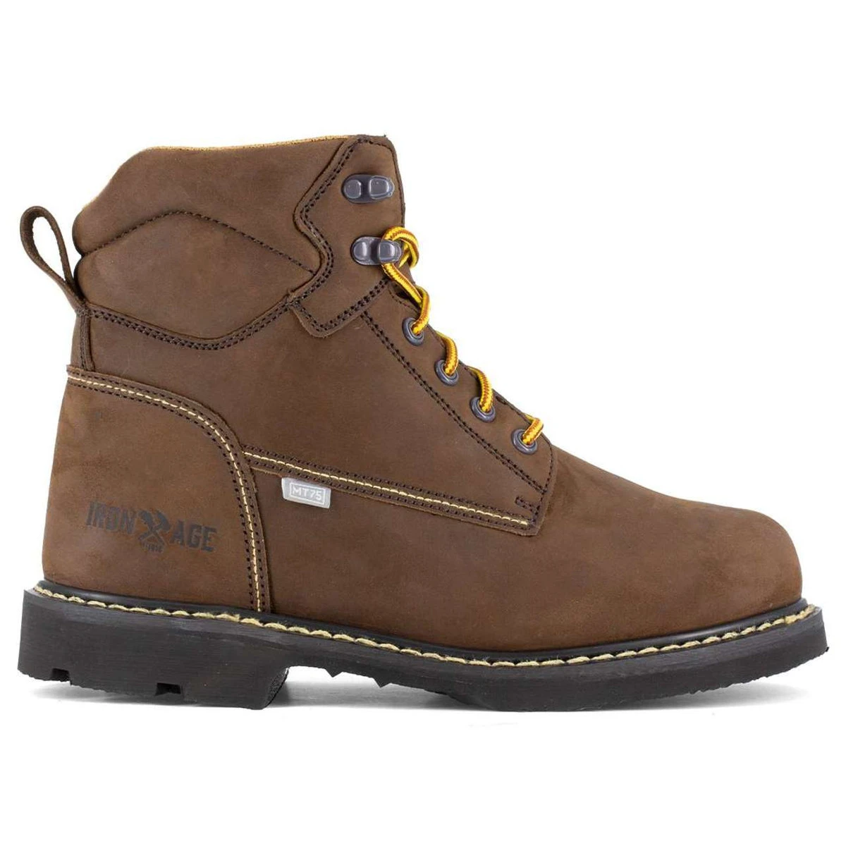 Iron Age Men's Groundbreaker 6" With Internal Met Guard EH Steel Toe Boots - IA5014 4 Iron Age Men's Groundbreaker 6" With Internal Met Guard EH Steel Toe Boots - IA5014 - Image 2